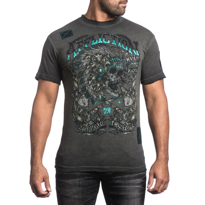 T-shirt Hardcore Men's - Apache Freedom - AFFLICTION 3 T-shirt Hardcore Men's - Apache Freedom - AFFLICTION