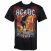T-shirt Metal Men's AC-DC - Rock Eruption Black - LIQUID BLUE -Halloween Mens Wear Store 94012 1