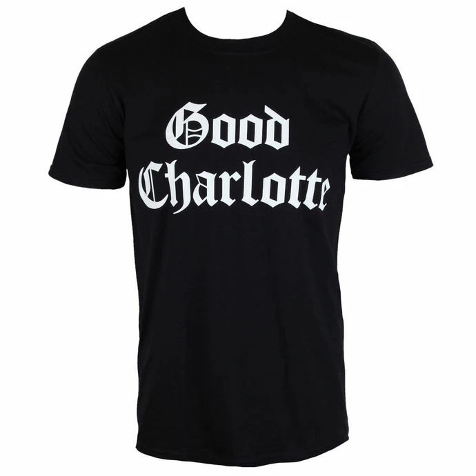 T-shirt Metal Men's Good Charlotte - White Puff Logo - PLASTIC HEAD 3 T-shirt Metal Men's Good Charlotte - White Puff Logo - PLASTIC HEAD