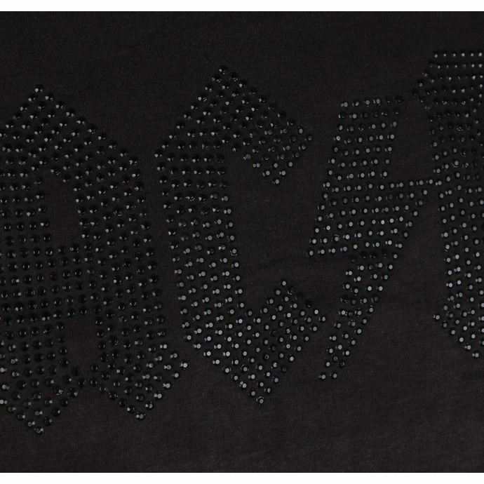 T-shirt Metal Men's AC-DC - CLASSIC LOGO CHARCOAL BLACK - AMPLIFIED 4 T-shirt Metal Men's AC-DC - CLASSIC LOGO CHARCOAL BLACK - AMPLIFIED - Image 2