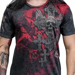 T-shirt Hardcore Men's - Resurrection - WORNSTAR -Halloween Mens Wear Store 95689 5
