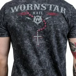 Men's T-shirt WORNSTAR - Hail -Halloween Mens Wear Store 95693 4