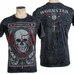 Men's T-shirt WORNSTAR - Hail -Halloween Mens Wear Store 95693 5