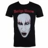 Men's T-shirt Marilyn Manson - Red Lips - ROCK OFF 1 Men's T-shirt Marilyn Manson - Red Lips - ROCK OFF -Halloween Mens Wear Store 95776 1
