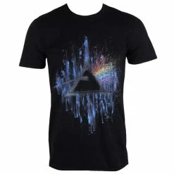 Men's T-shirt Pink Floyd - DSOTM Blue Splatter - Black - ROCK OFF
