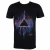 Men's T-shirt Pink Floyd - DSOTM Pink Splatter - Black - ROCK OFF -Halloween Mens Wear Store 96096 1