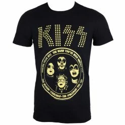 T-shirt Metal Men's Kiss - Band - LOW FREQUENCY