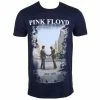T-shirt Metal Men's Pink Floyd - Burning Man Navy - LOW FREQUENCY -Halloween Mens Wear Store 96575 1