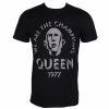 T-shirt Metal Men's Queen - We Are The Champions - ROCK OFF -Halloween Mens Wear Store 96719 1