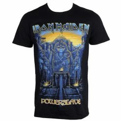 T-shirt Metal Men's Iron Maiden - Dark Ink Powerslaves - ROCK OFF