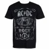T-shirt Metal Men's AC-DC - Canon Swig - ROCK OFF -Halloween Mens Wear Store 96792 1
