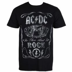 T-shirt Metal Men's AC-DC - Canon Swig - ROCK OFF