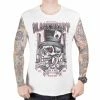 Men's Tank Top BLACK HEART - PISTOLERO - WHITE -Halloween Mens Wear Store 9679 triko black heart pistolero