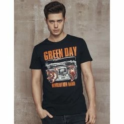 T-shirt Metal Men's Green Day - Radio - NNM -Halloween Mens Wear Store 97253 2