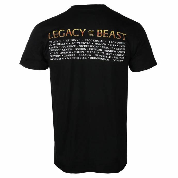 T-shirt Metal Men's Iron Maiden - Legacy Of The Beast European Tour 2018 - ROCK OFF 4 T-shirt Metal Men's Iron Maiden - Legacy Of The Beast European Tour 2018 - ROCK OFF - Image 2