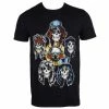 T-shirt Metal Men's Guns N' Roses - Vintage Heads - ROCK OFF -Halloween Mens Wear Store 98853 1