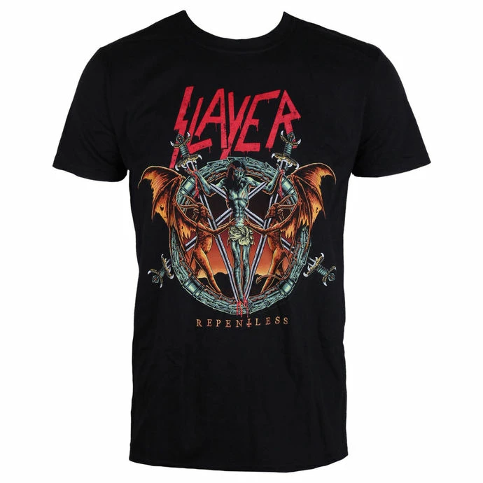 T-shirt Metal Men's Slayer - Demon Christ Repentless - ROCK OFF 3 T-shirt Metal Men's Slayer - Demon Christ Repentless - ROCK OFF
