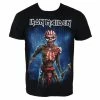 Men's T-shirt Iron Maiden - Black - ROCK OFF -Halloween Mens Wear Store 99336 1