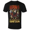 T-shirt Metal Men's Kiss - Love Gun - ROCK OFF