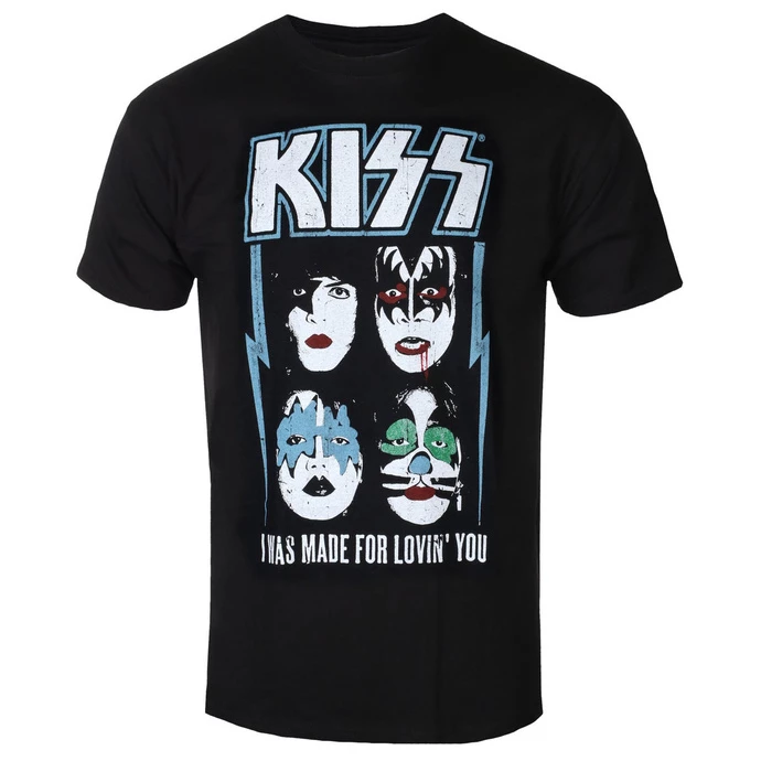 T-shirt Metal Men's Kiss - Made For Lovin' You - ROCK OFF 3 T-shirt Metal Men's Kiss - Made For Lovin' You - ROCK OFF