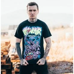 T-shirt Metal Men's Gwar - Alien Decapitation - INDIEMERCH -Halloween Mens Wear Store DSC01772