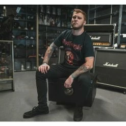 T-shirt Metal Men's Onslaught - Death & Glory - RAZAMATAZ 8 T-shirt Metal Men's Onslaught - Death & Glory - RAZAMATAZ -Halloween Mens Wear Store DSC04984