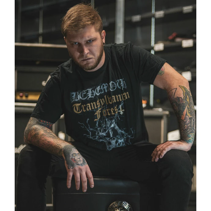 Men's T-shirt Behemoth - Transylvanian Forest - Black - KINGS ROAD 5 Men's T-shirt Behemoth - Transylvanian Forest - Black - KINGS ROAD - Image 3