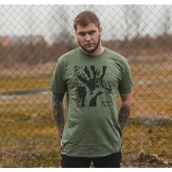 Men's T-shirt System Of A Down - Intoxicated - GREEN - ROCK OFF -Halloween Mens Wear Store DSC05070