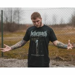 Men's T-shirt Behemoth - Pilgrimage On Earth - Black - KINGS ROAD -Halloween Mens Wear Store DSC05072