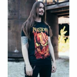 Men's T-shirt ALESTORM - SURRENDER THE BOOTY - PLASTIC HEAD -Halloween Mens Wear Store DSC09898