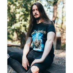 Men's T-shirt AMON AMARTH - CRACK THE SKY - PLASTIC HEAD -Halloween Mens Wear Store DSC09930