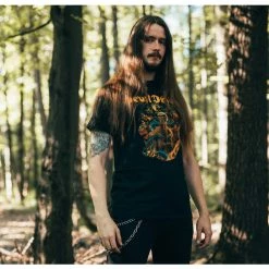 Men's T-shirt Devildriver - Keep Away From Me - Black -Halloween Mens Wear Store DSC09936