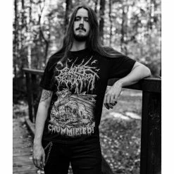T-shirt Metal Men's Cattle Decapitation - Chummified - INDIEMERCH -Halloween Mens Wear Store DSC09960