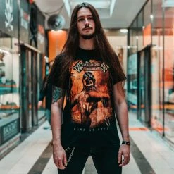 T-shirt Metal Men's Machine Head - Burn My Eyes - NNM 7 T-shirt Metal Men's Machine Head - Burn My Eyes - NNM -Halloween Mens Wear Store DSC2335