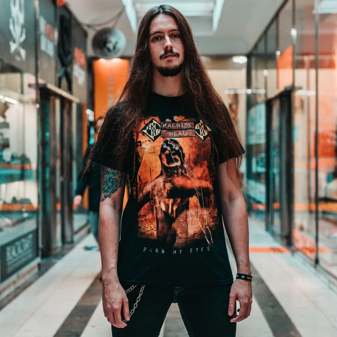 T-shirt Metal Men's Machine Head - Burn My Eyes - NNM 5 T-shirt Metal Men's Machine Head - Burn My Eyes - NNM - Image 3