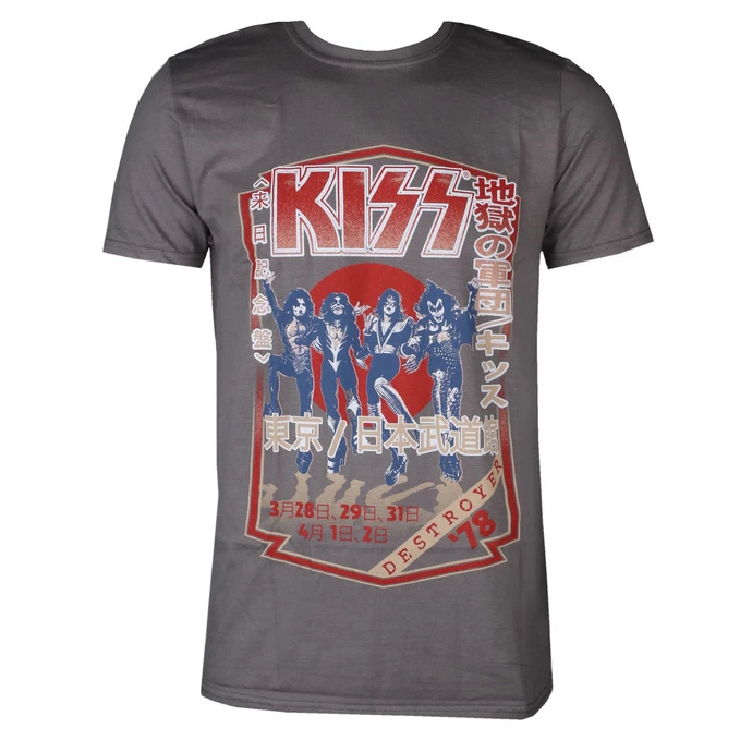 T-shirt Metal Men's Kiss - Destroyer Tour '78 - ROCK OFF 3 T-shirt Metal Men's Kiss - Destroyer Tour '78 - ROCK OFF