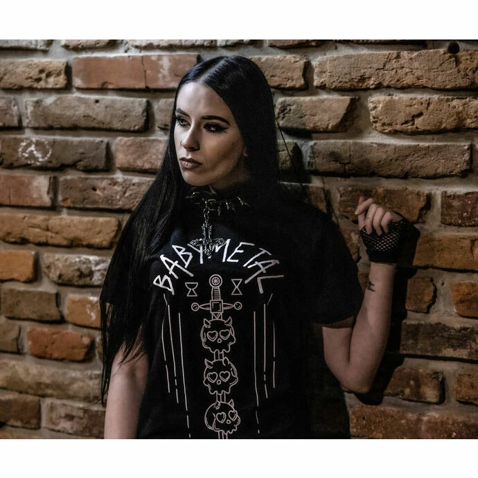 Men's T-shirt Babymetal - Skull Sword - ROCK OFF 4 Men's T-shirt Babymetal - Skull Sword - ROCK OFF - Image 2