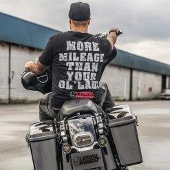 T-shirt Hardcore Men's - MORE MILEAGE - LETHAL THREAT -Halloween Mens Wear Store LT20729 back 900x