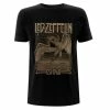 Men's T-shirt Led Zeppelin - Faded Falling - Black -Halloween Mens Wear Store Led Zeppelin Falling Faded Black RTLZETSBFAD