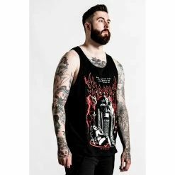 Men's Tank Top KILLSTAR - Magick - Black -Halloween Mens Wear Store MAGICK VEST MENS C