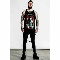 Men's Tank Top KILLSTAR - Magick - Black -Halloween Mens Wear Store MAGICK VEST MENS E