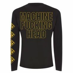 T-shirt Metal Men's Machine Head - Fucking Diamond - NNM -Halloween Mens Wear Store MH Fucking Diamond LS Back Visual MHLSBFUC
