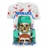 T-shirt Metal Men's Metallica - Crash Course In Brain Surgery - NNM -Halloween Mens Wear Store Met Crash Course AO White T RTMTLTSWAOCRA000