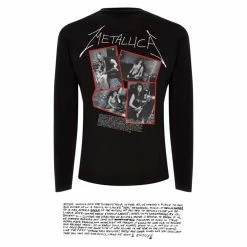 T-shirt Metal Men's Metallica - Garage Cover - NNM -Halloween Mens Wear Store Metallica Garage Cover Long Sleeve F RTMTLLSBGAR001