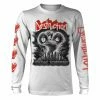 Men's T-shirt With Long Sleeves DESTRUCTION - ETERNAL DEVASTATION - BLACK & WHITE - PLASTIC HEAD -Halloween Mens Wear Store PH11872LS
