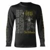 Men's T-shirt Long Sleeve GOJIRA - FORTITUDE TRACKLIST - ORGANIC - PLASTIC HEAD -Halloween Mens Wear Store PHD12612LS
