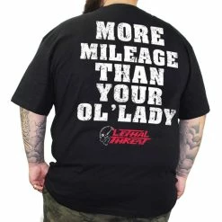 T-shirt Hardcore Men's - MORE MILEAGE - LETHAL THREAT -Halloween Mens Wear Store Product Number LT20729 2 900x