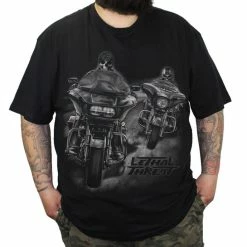 T-shirt Hardcore Men's - MORE MILEAGE - LETHAL THREAT -Halloween Mens Wear Store Product Number LT20729 900x