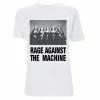 T-shirt Metal Men's Rage Against The Machine - Nuns And Guns - NNM -Halloween Mens Wear Store RATM Nuns And Guns White T RTRAMTSWNUN Front