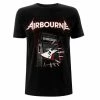 T-shirt Metal Men's Airbourne - No Ballads - NNM -Halloween Mens Wear Store RTAIRTSBBAL Airbourne No Ballads Black T Front